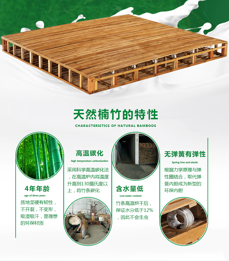 海人竹床墊